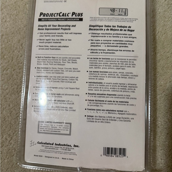 ProjectCalc Plus Calculator - Picture 2 of 2